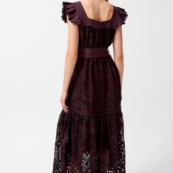Farm Rio square neck lace maxi dress - Picture 3 of 3